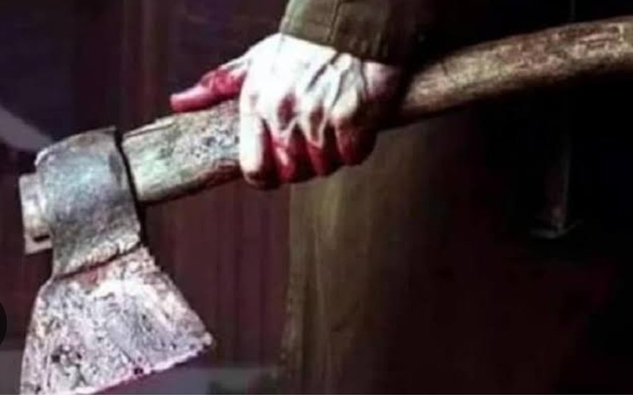 इटावा में पत्नी ने पति को कुल्हाड़ी से काटा