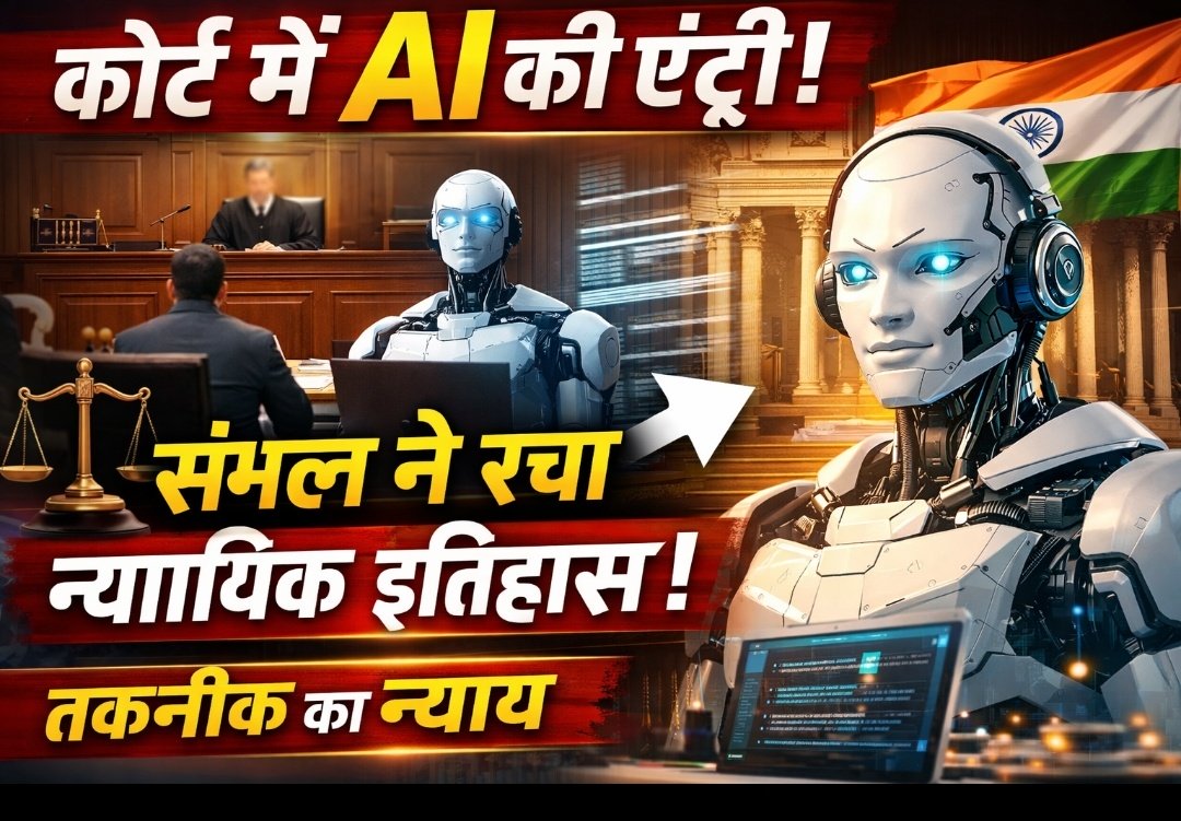 कोर्ट में AI की एंट्री, संभल ने रचा न्यायिक इतिहास