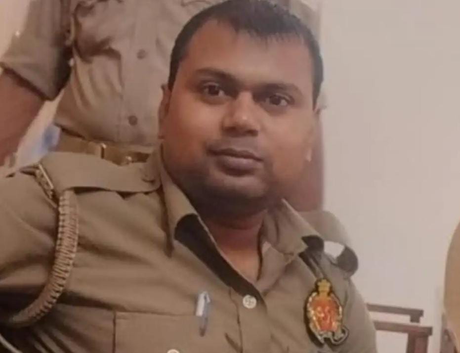 कार की टक्कर से बाइक सवार सिपाही की मौत