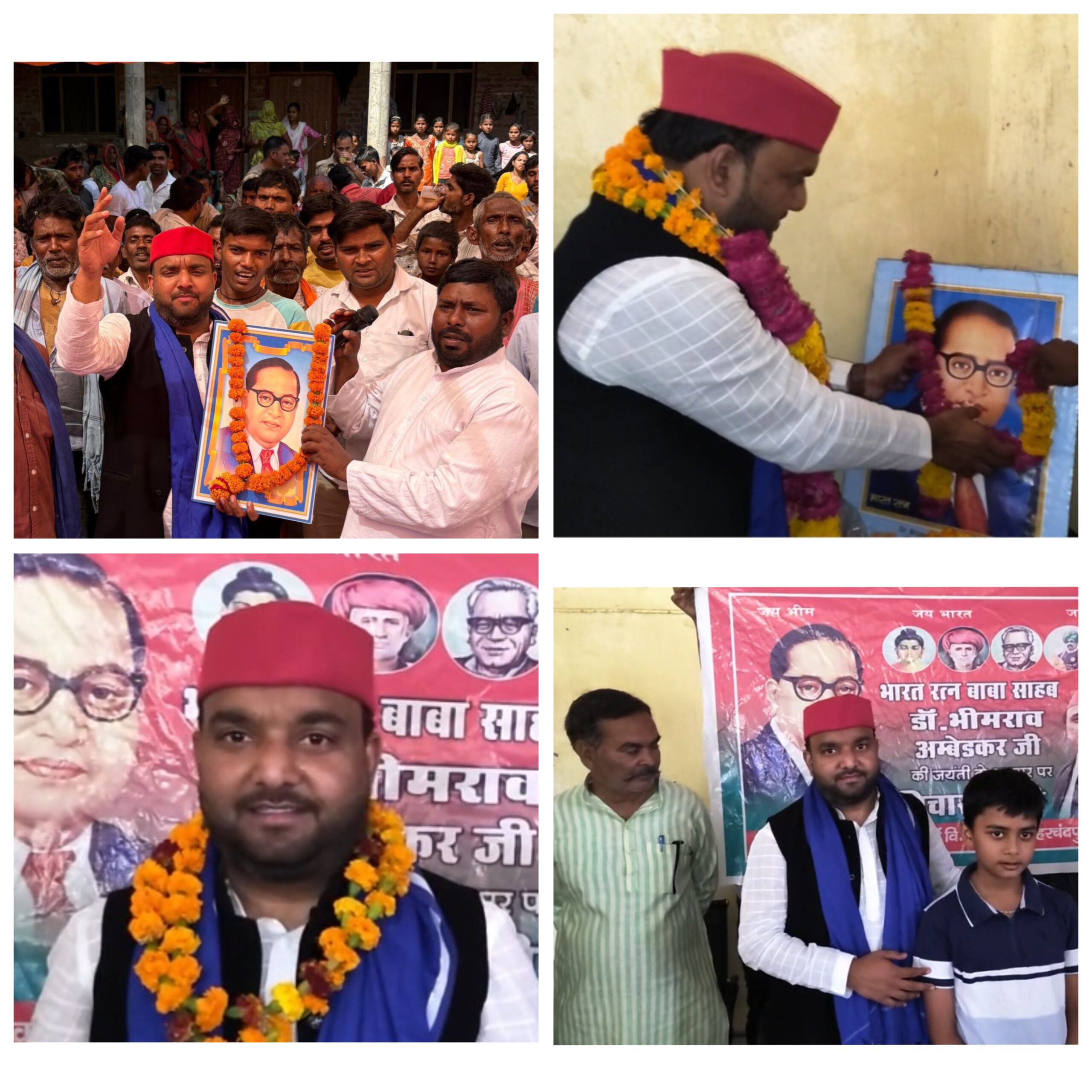 अंबेडकर जयंती पर रायबरेली में बवाल! मूर्ति हटाने के आरोप पर सपा विधायक धरने को रवाना