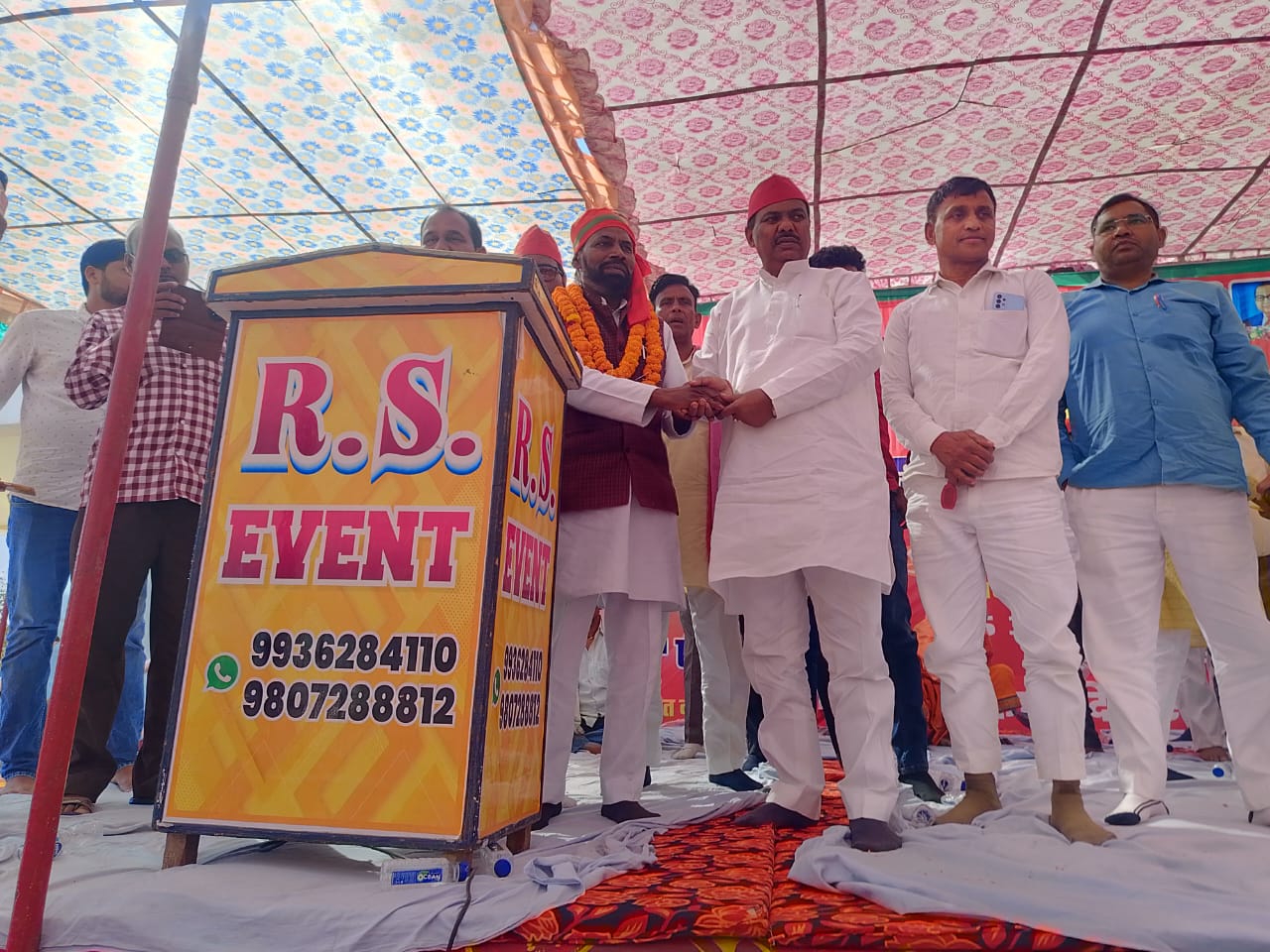मेहदावल धूमधाम से मनाई गई महाराजा गुह्यराज निषाद जयंती